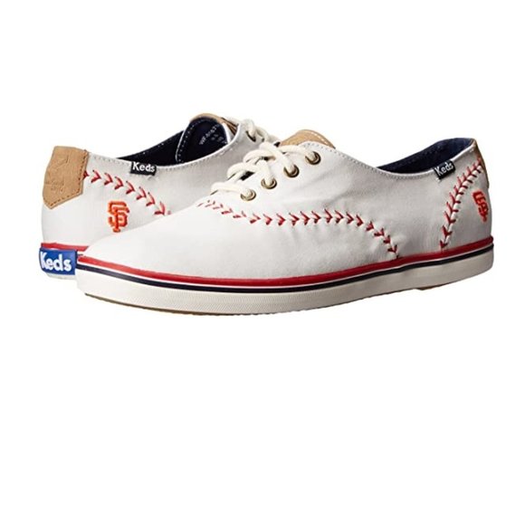 🎁 Keds Women's Champion MLB Pennant Baseball Sneaker - Picture 2 of 7